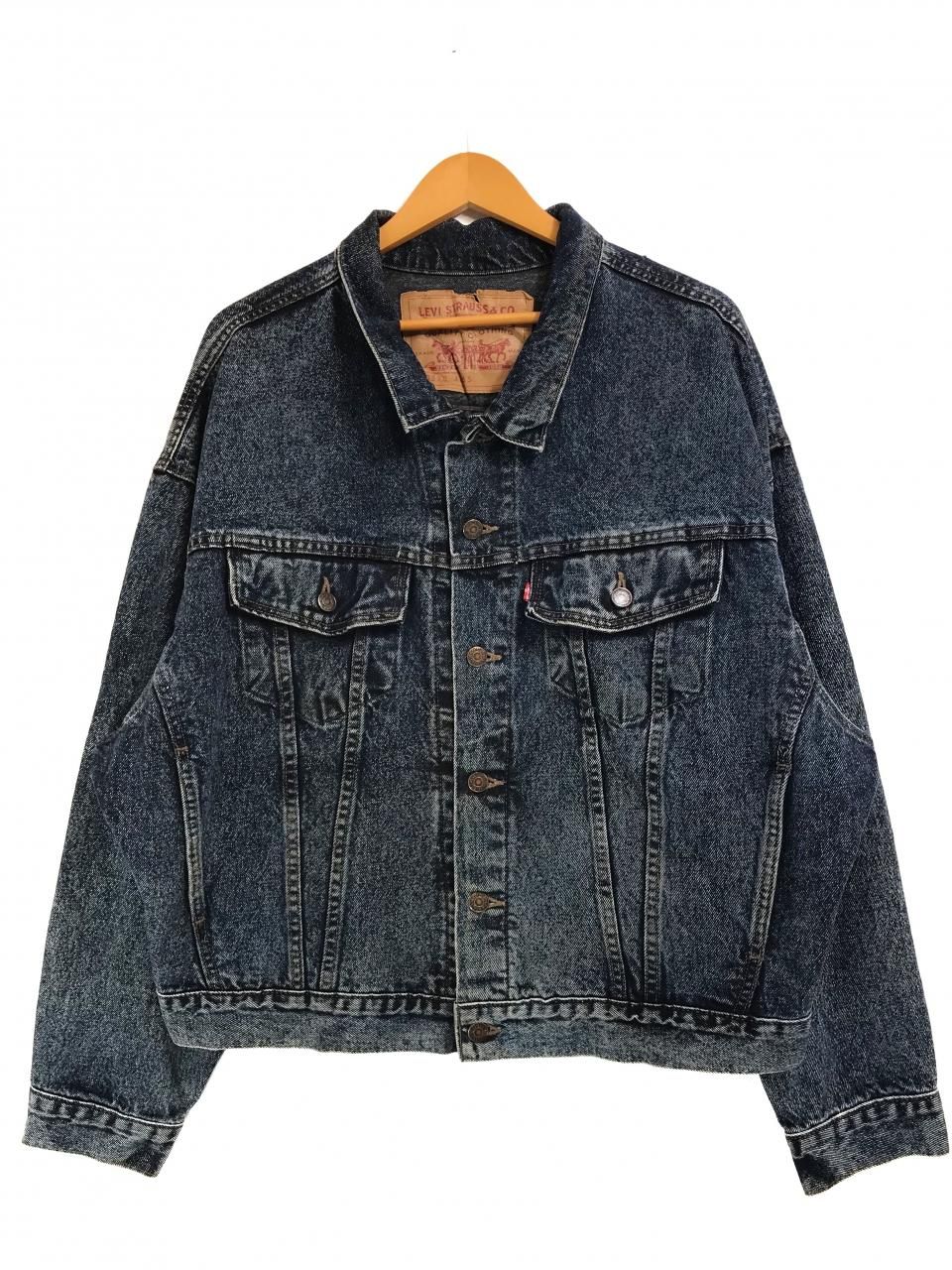 USA製 Levi's 70598-4865 Chemical Wash Denim Jacket 青 L Levis