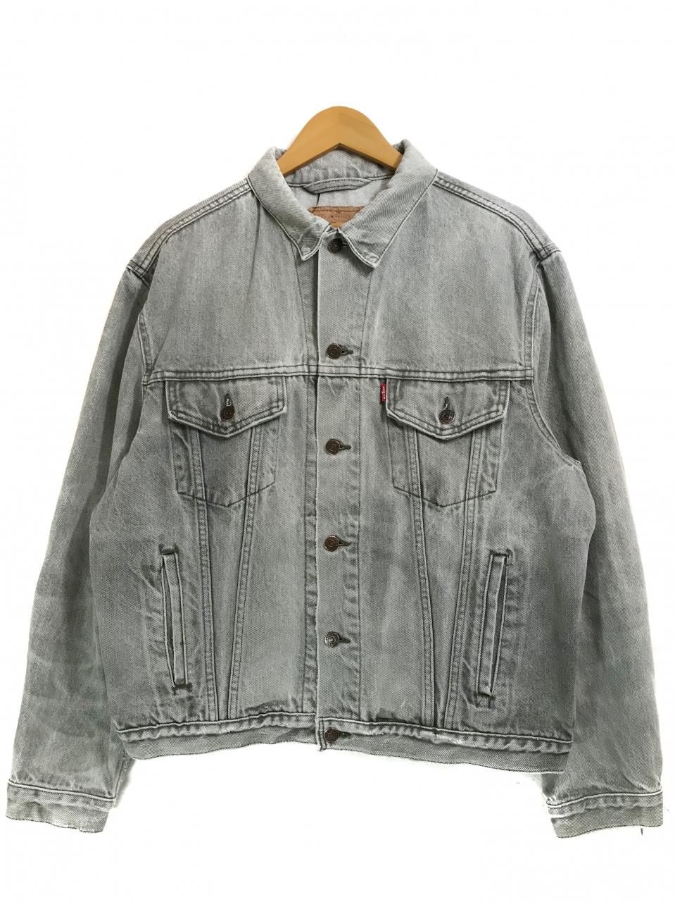 Levi's 70503-02 Black Denim Jacket 灰 L Levis リーバイス Levi's 70503-02 Black Denim Jacket 灰 L Levis リーバイス