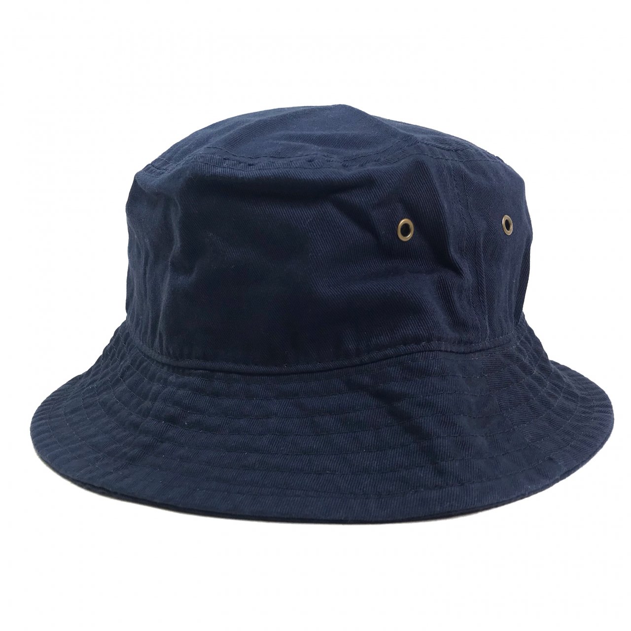 新品 NEW HATTAN Cotton Bucket Hat (NAVY) ニューハッタン コットン 