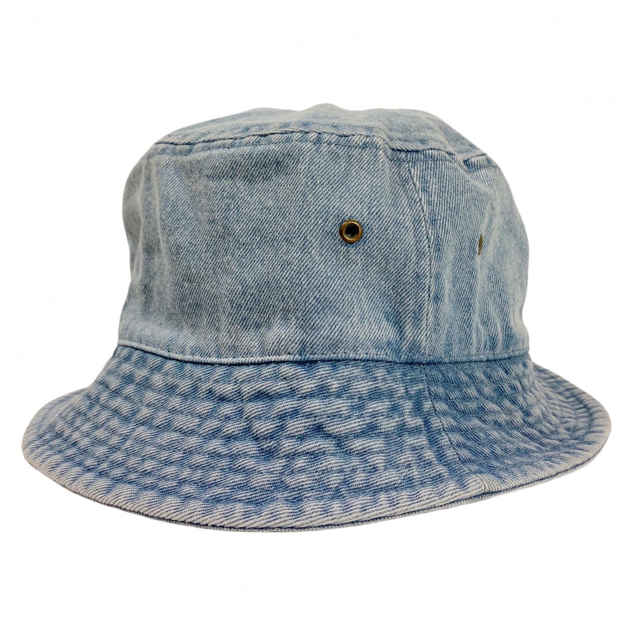 新品 NEW HATTAN Cotton Denim Bucket Hat (LIGHTBLUE) ニュー