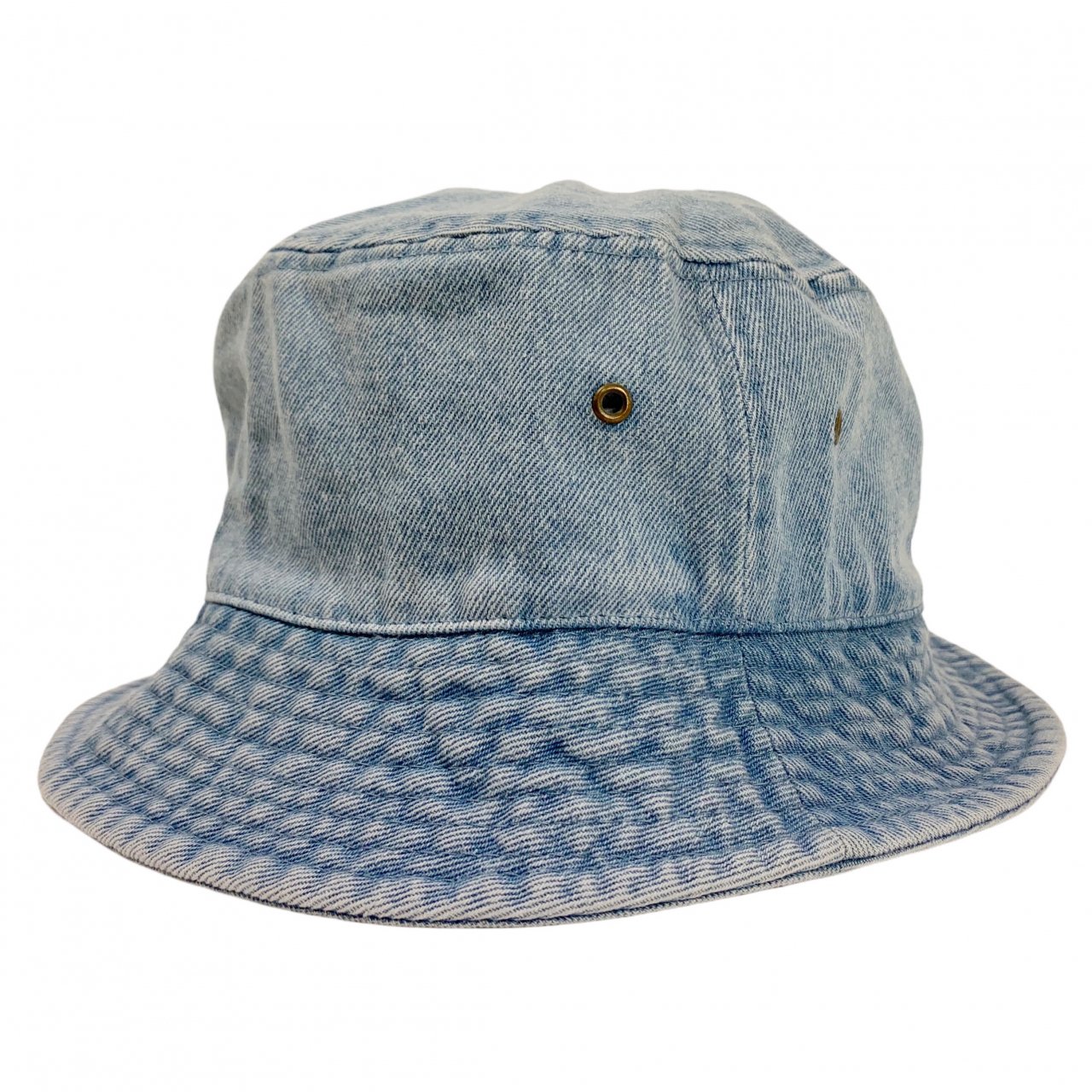 新品 NEW HATTAN Cotton Denim Bucket Hat (LIGHTBLUE) ニューハッタン デニム バケットハット 薄青  ライトブルー 無地 帽子 - NEWJOKE ONLINE STORE