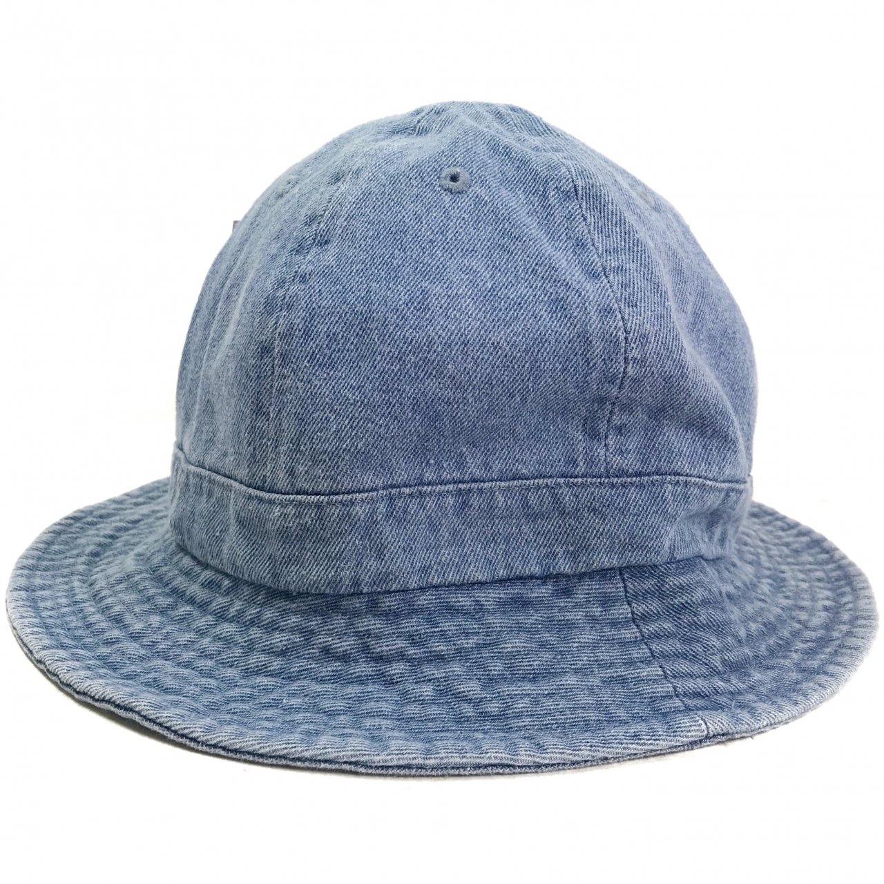 新品 NEW HATTAN Cotton Denim Metro Hat (LIGHTBLUE) ニューハッタン デニム メトロハット テニスハット  ベルハット 薄青 ライトブルー 無地 帽子 - NEWJOKE ONLINE STORE