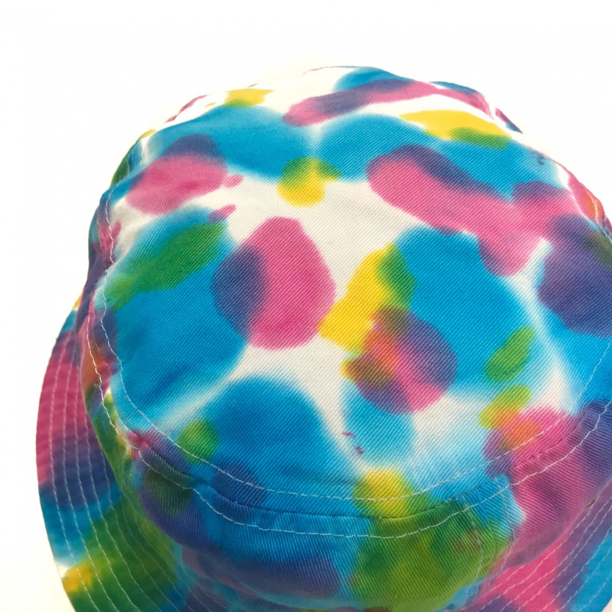 新品 NEW HATTAN Cotton Bucket Hat (TIE DYE COLOR #1) ニュー