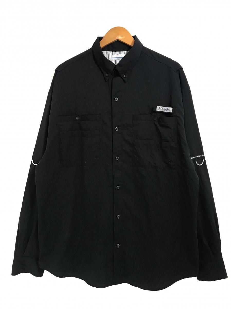 コロンビア Columbia PFG OMNI-SHADE 長袖 ボタンダウン フィッシングシャツ メンズXL /eaa334581