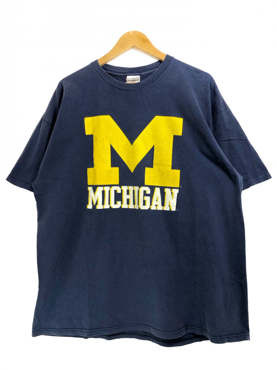 80年代 ATHTEX MICHIGAN ミシガン大学 カレッジTシャツ メンズL ヴィンテージ /eaa318023