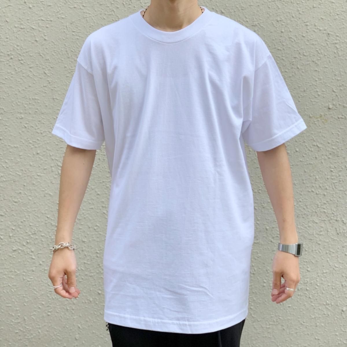 新品 USA製 BAYSIDE 6.1oz Heavy Weight S/S Tee (WHITE