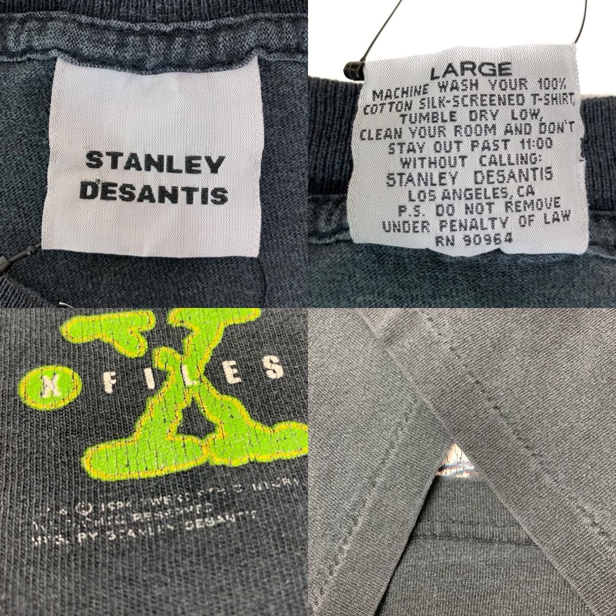 94年 THE X FILES Print S/S Tee 黒 L 90s Xファイル 半袖 T 94年 THE X FILES Print S/S Tee 黒 L 90s Xファイル 半袖 T