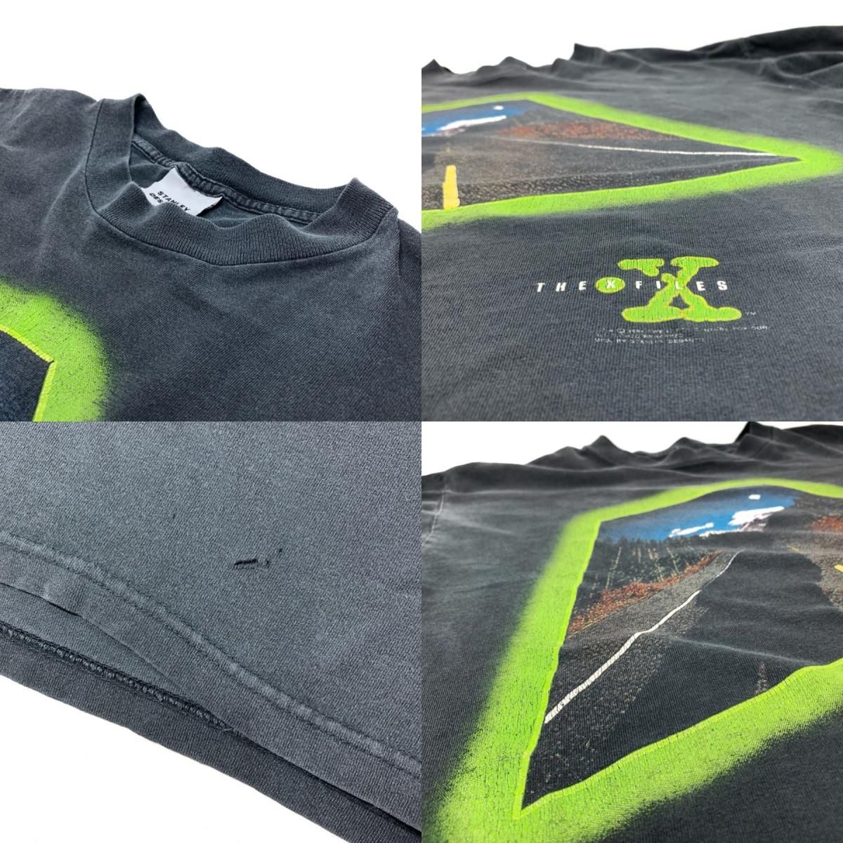 94年 THE X FILES Print S/S Tee 黒 L 90s Xファイル 半袖 T 94年 THE X FILES Print S/S Tee 黒 L 90s Xファイル 半袖 T