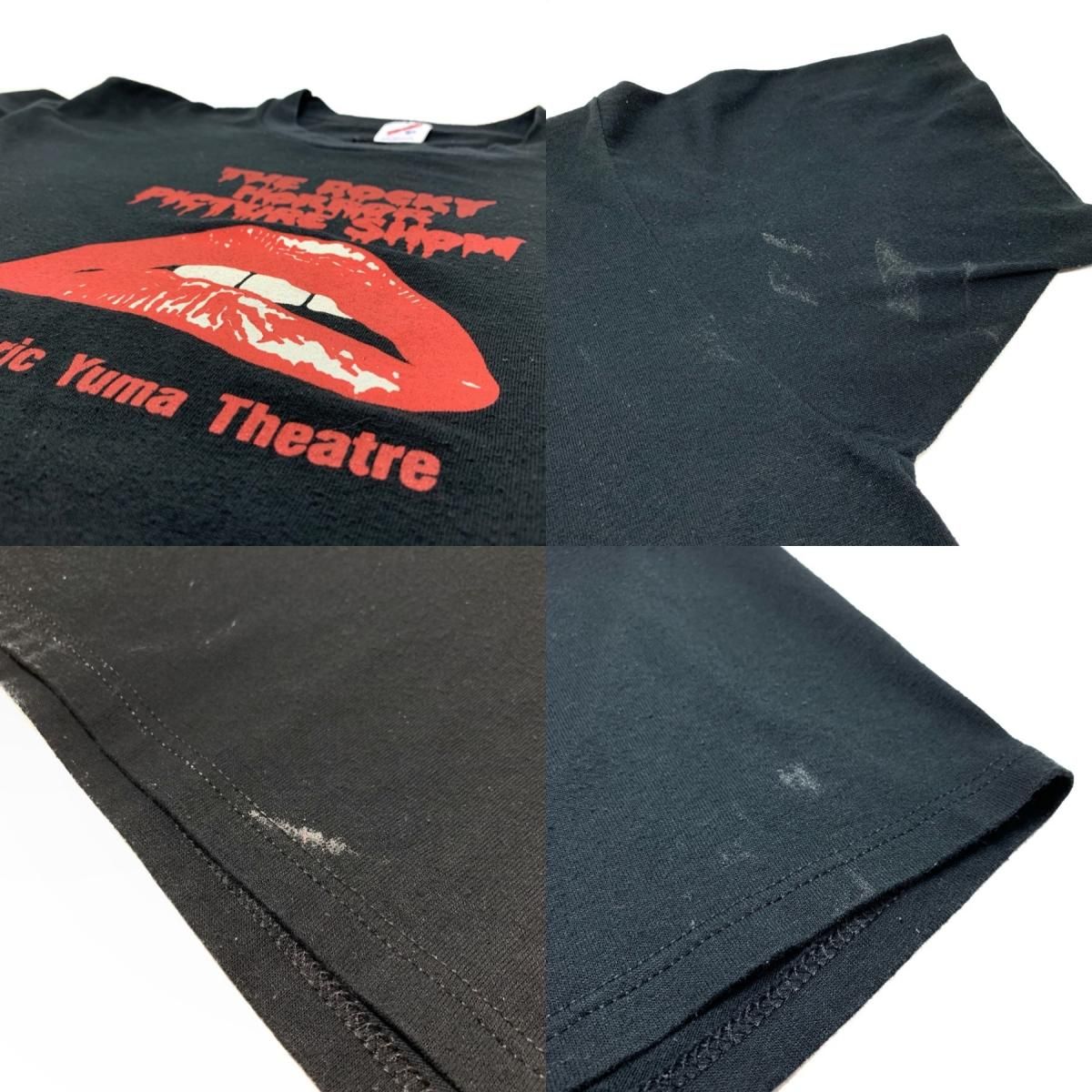 USA製 80~90s THE ROCKY HORROR PICTURE SHOW S/S Tee 黒 XL USA製 80~90s THE ROCKY HORROR PICTURE SHOW S/S Tee 黒 XL