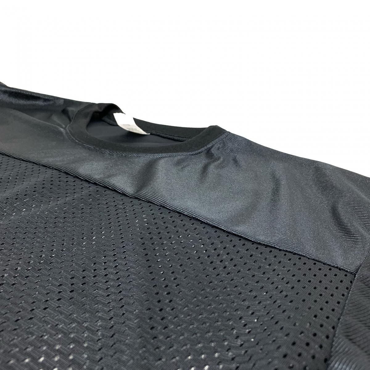 新品 USA製 MASHROOM Walter Mesh Football S/S Tee (BLACK 新品 USA製 MASHROOM Walter Mesh Football S/S Tee (BLACK