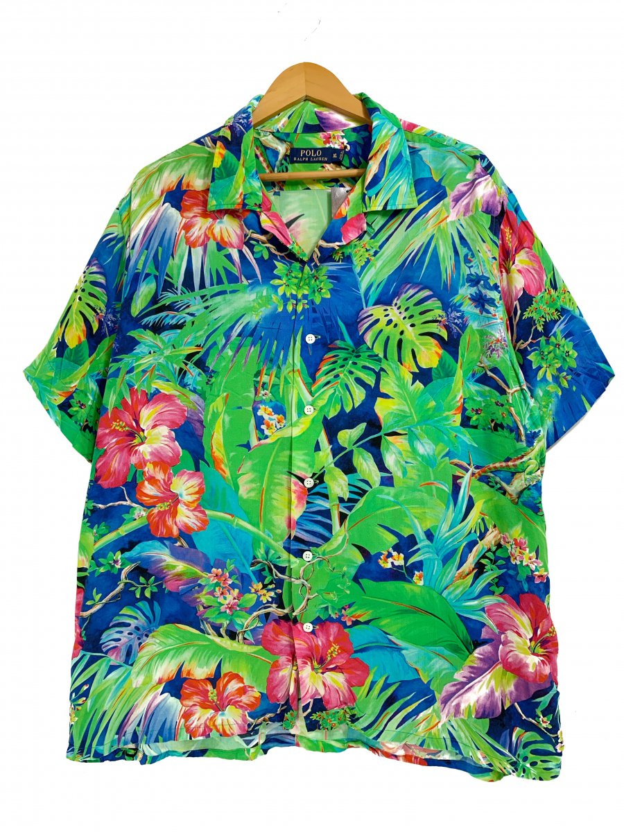 Polo Ralph Lauren Viscose Aloha Shirt マルチ XL ポロラルフローレン