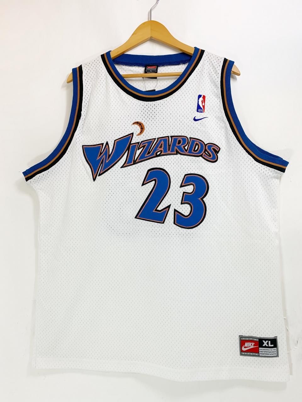 00s Nike Michael Jordan 23 Game Jersey 白 Xl ナイキ Nba マイケルジョーダン ユニフォーム ワシントンウィザーズ Wizards Newjoke Online Store