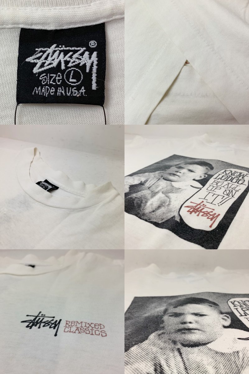 USA製 80s OLD STUSSY REMIXED CLASSIC 