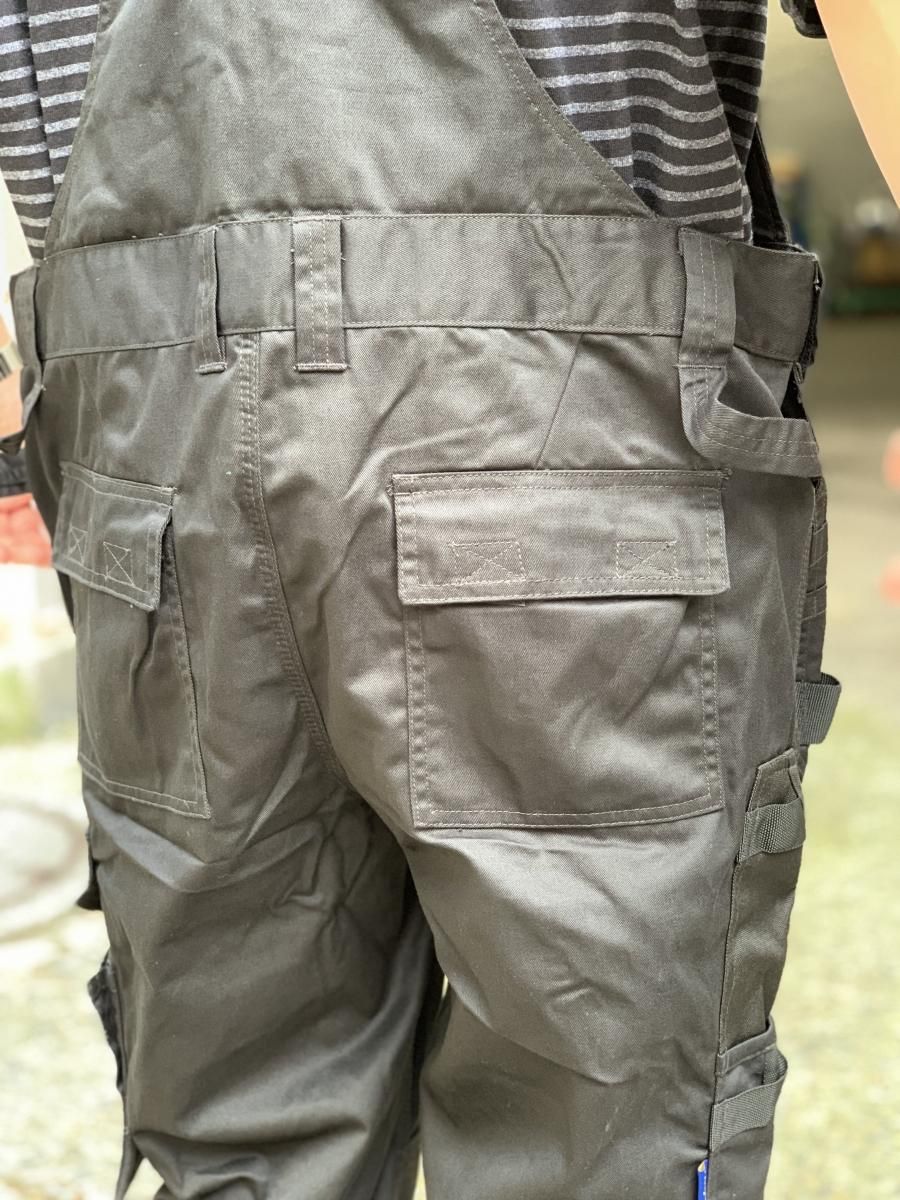 新品 PROJOB Multi-Pocket Poly-Cotton Overalls (BLACK) プロ