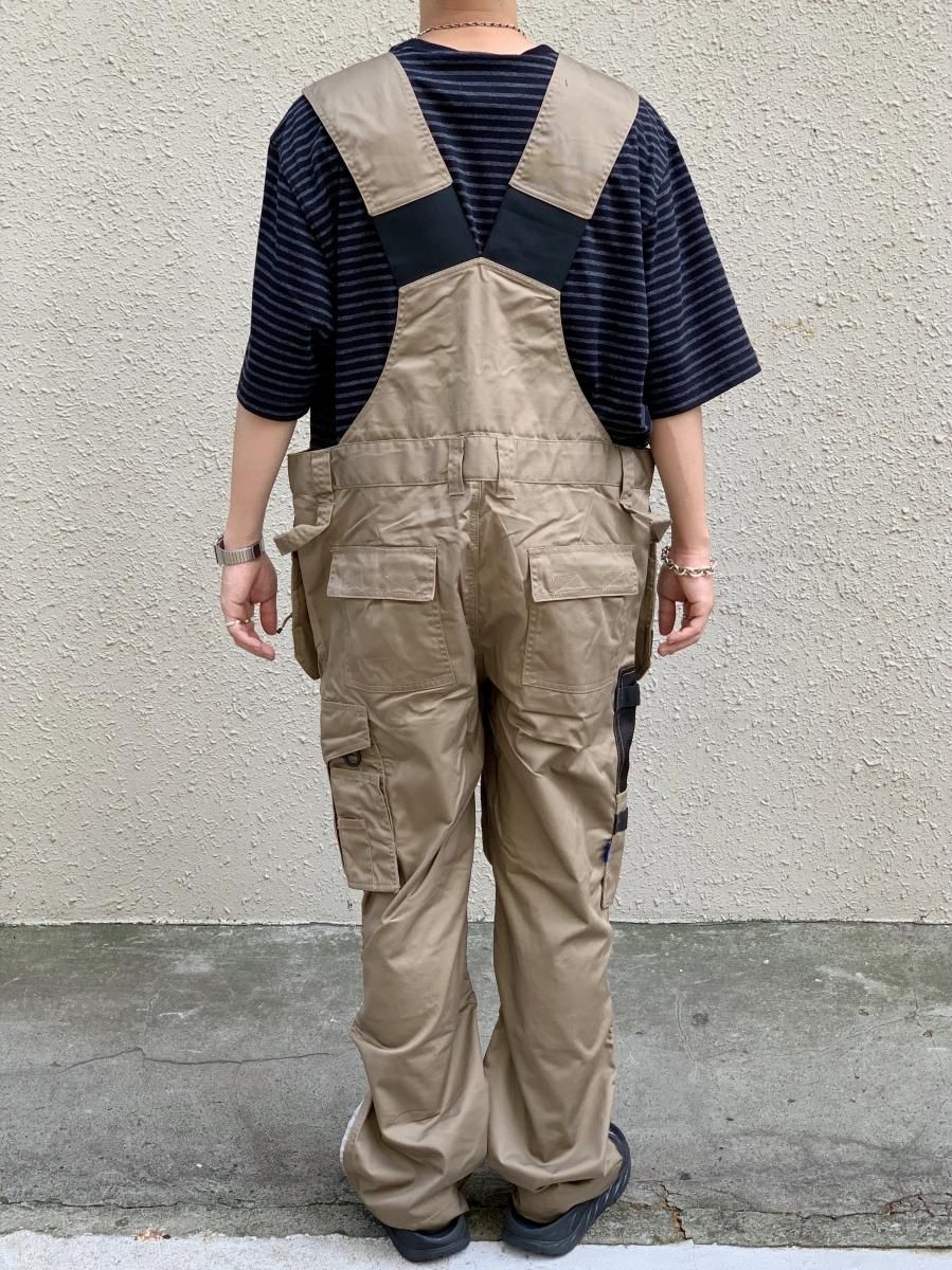 新品 PROJOB Multi-Pocket Poly-Cotton Overalls (KHAKI) プロ