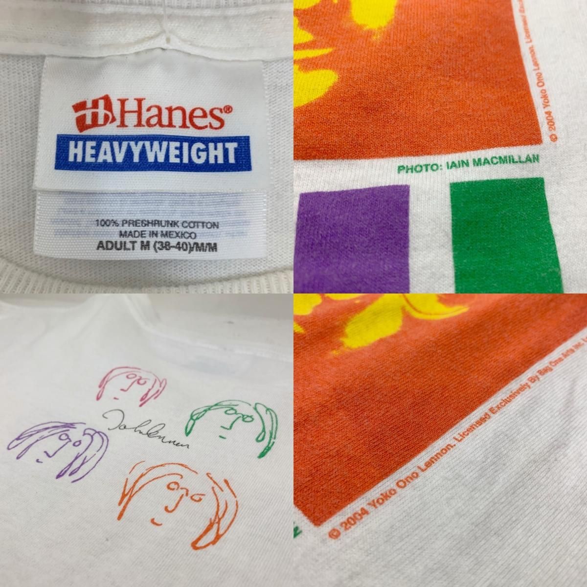 【一部予約販売】 S/S Print Photo LENNON JOHN 04年 Tee ジョンレノン 00s M 白 トップス