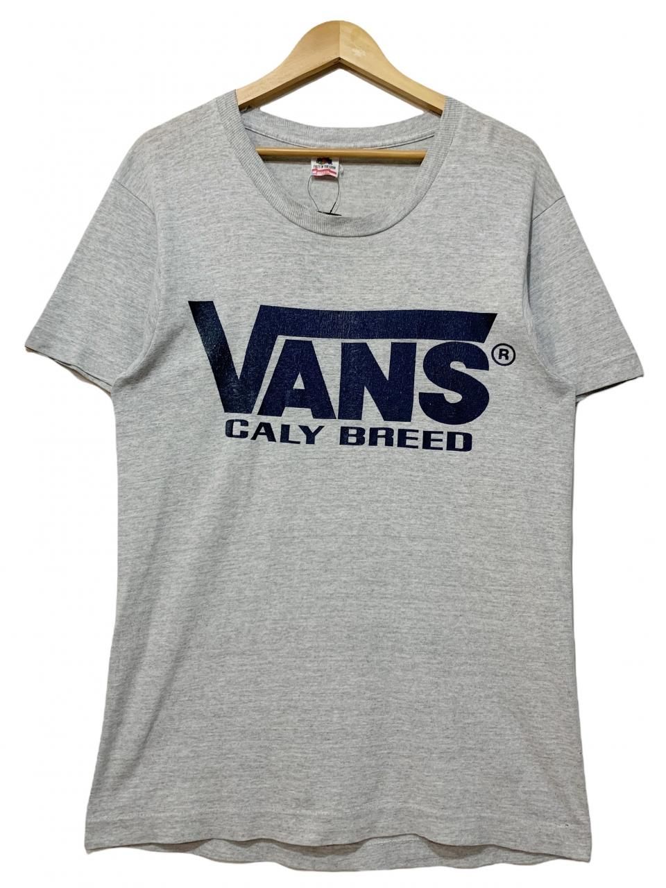 Usa製 90s Vans Caly Breed Logo S S Tee 灰 M バンズ 半袖 Tシャツ ロゴ プリント オールドスケート Fruit Of The Loom Newjoke Online Store Usa製 90s Vans Caly Breed Logo S S Tee 灰 M バンズ 半袖 Tシャツ ロゴ プリント オールドスケート Fruit Of The Loom Newjoke Online Store