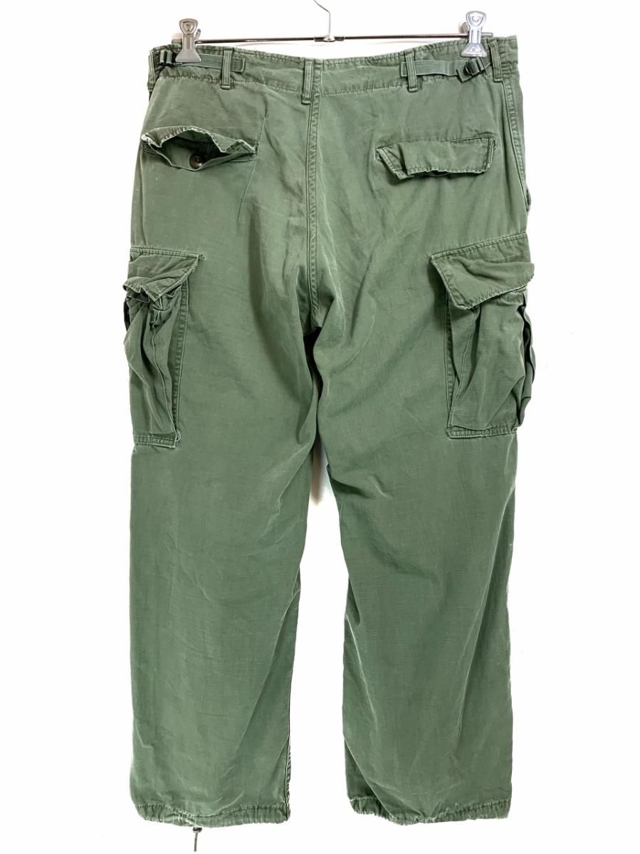 69年製 US ARMY Jungle Fatigue Pants 4th オリーブ M-Regular 60s 米