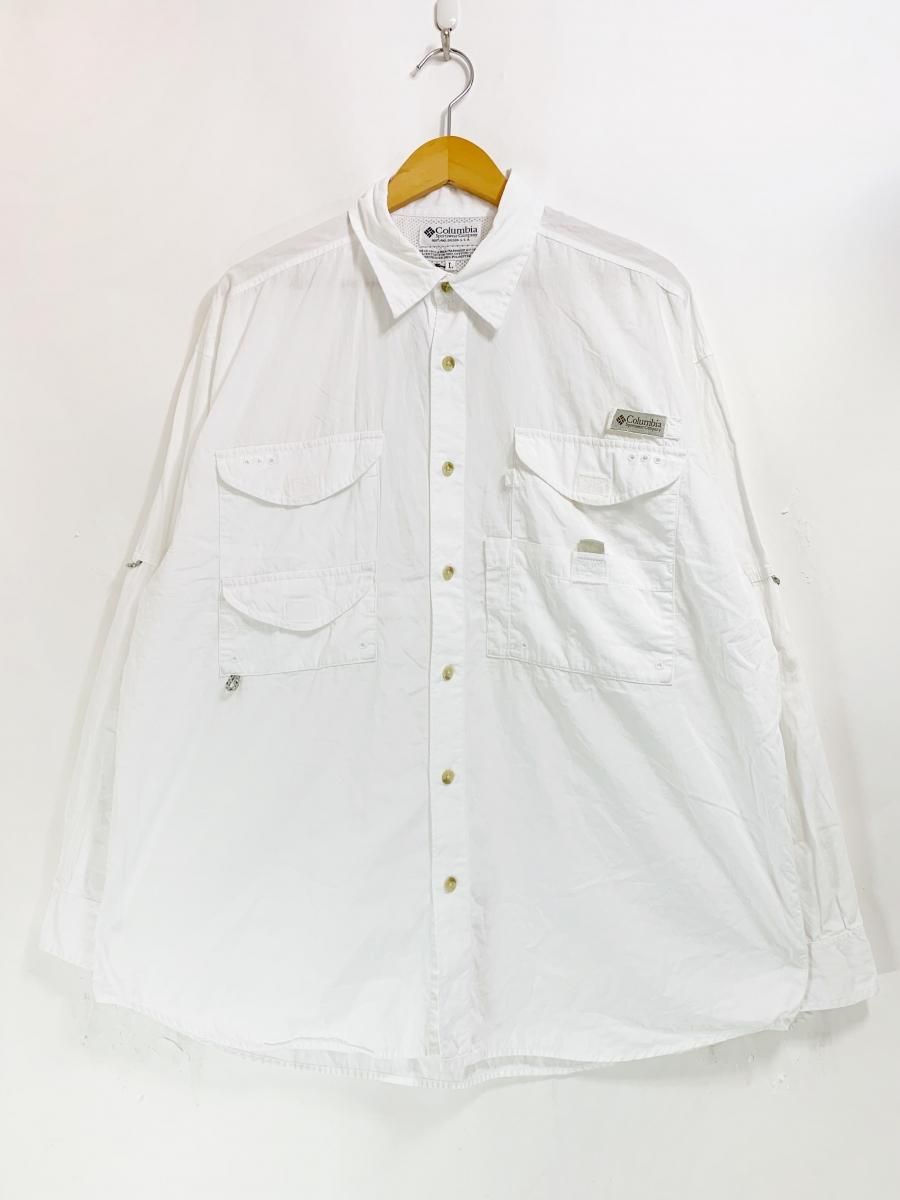 columbia cotton fishing shirts