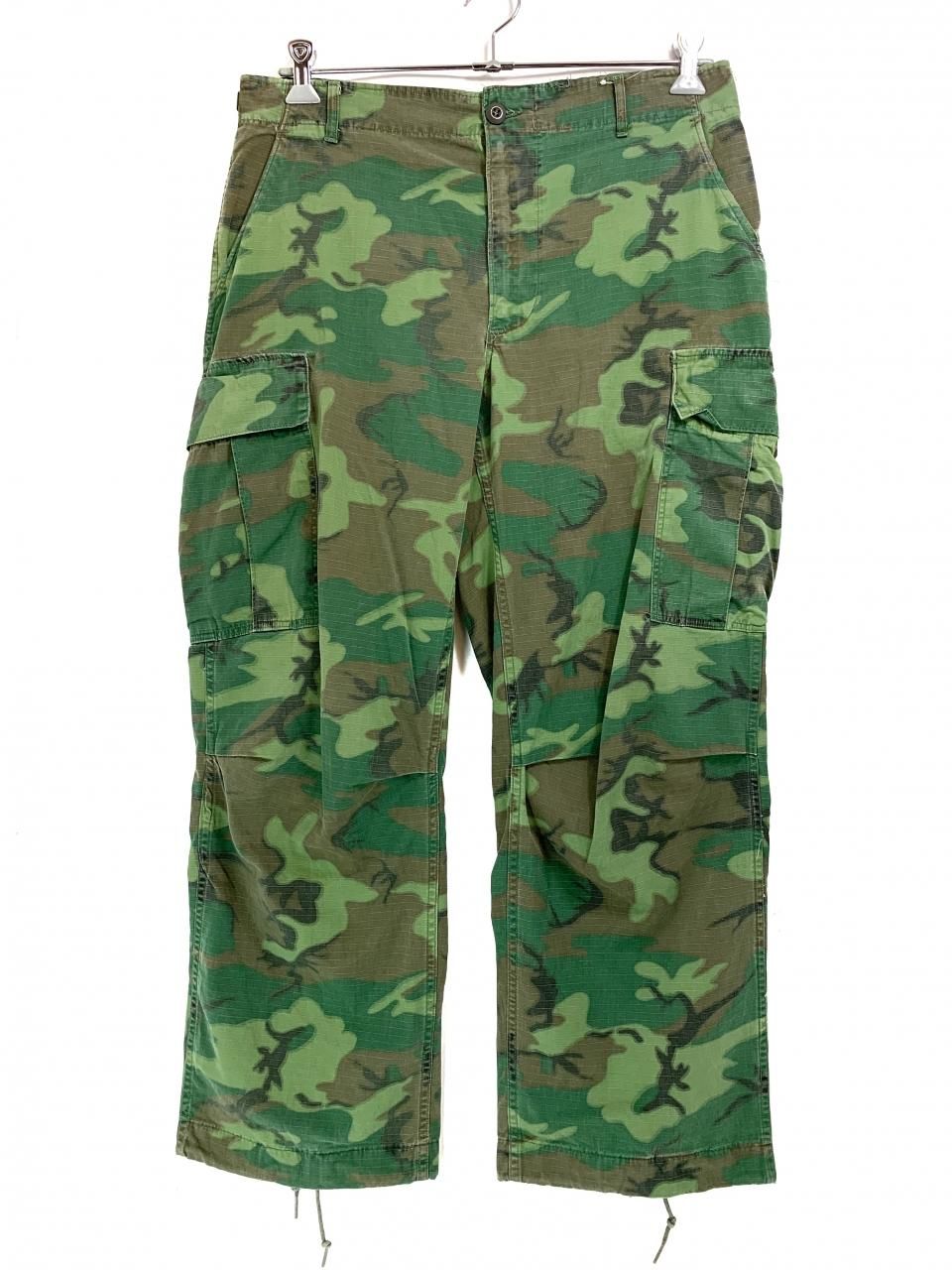 69年製 US ARMY Jungle Fatigue Pants 4th 迷彩 M-LONG 60s 米軍 ...