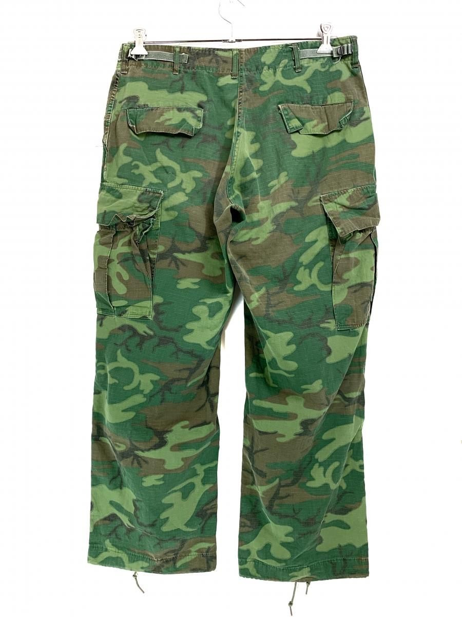 69年製 US ARMY Jungle Fatigue Pants 4th 迷彩 M-LONG 60s 米軍 