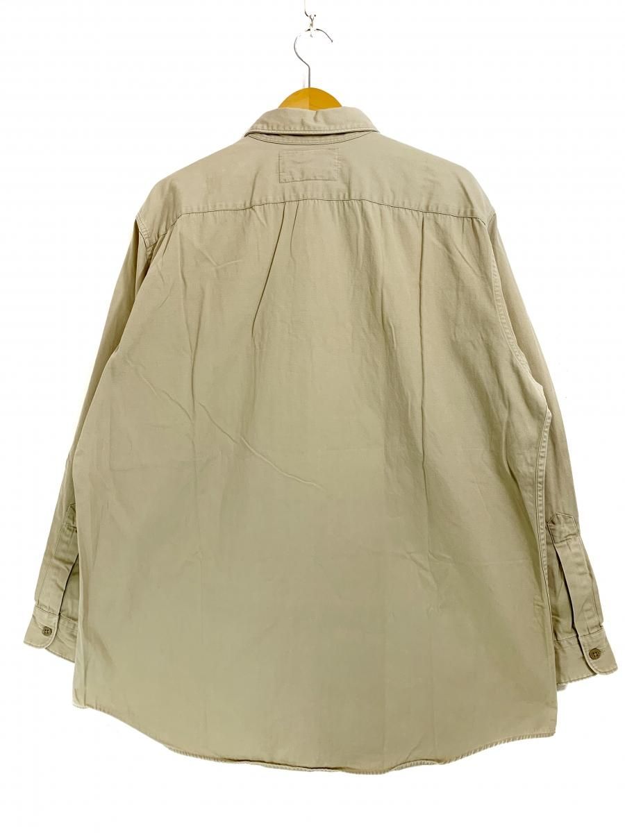 90s POLO SPORT Cotton L/S Shirt カーキ L ポロスポーツ 長袖 90s POLO SPORT Cotton L/S Shirt カーキ L ポロスポーツ 長袖