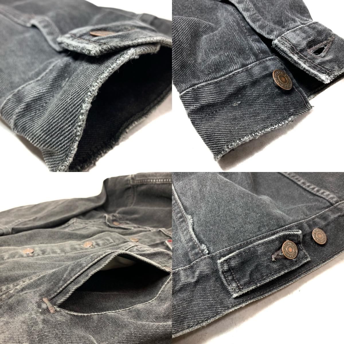 Levi's 70503 Black Denim Jacket 黒 L相当 Levis リーバイス Levi's 70503 Black Denim Jacket 黒 L相当 Levis リーバイス