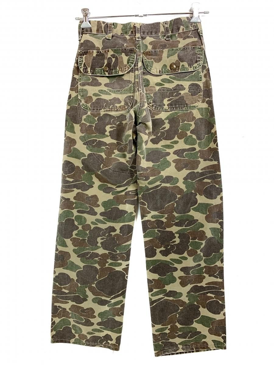 USA製 90s Carhartt Duck Hunter Camo Double Knee Work Pants 迷彩