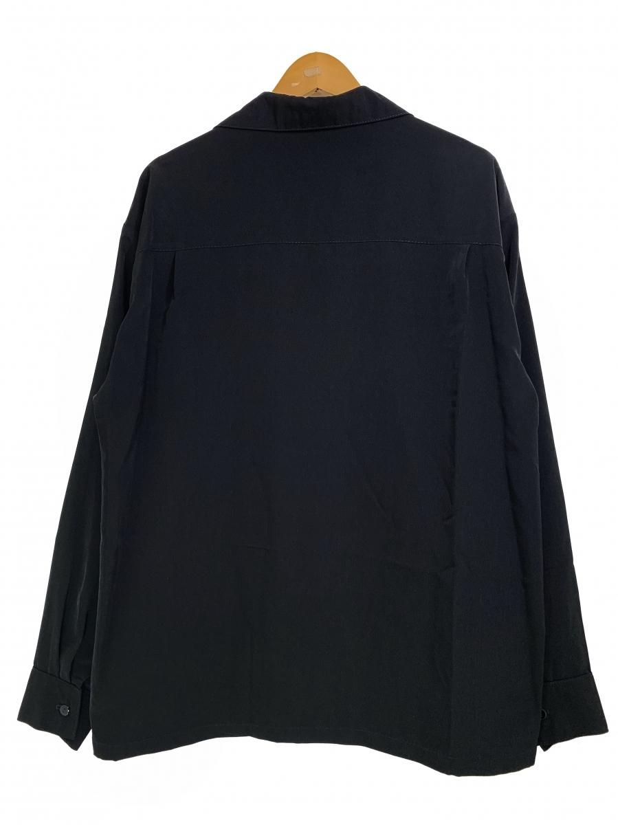 新品 USA製 CALTOP Open Collar L/S Shirts (BLACK) キャル 新品 USA製 CALTOP Open Collar L/S Shirts (BLACK) キャル