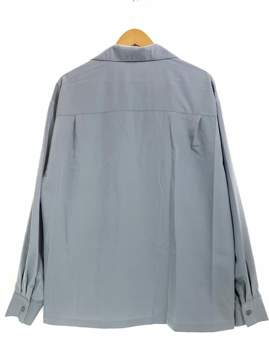 新品 USA製 CALTOP Open Collar L/S Shirts (LIGHT GREY) キャル