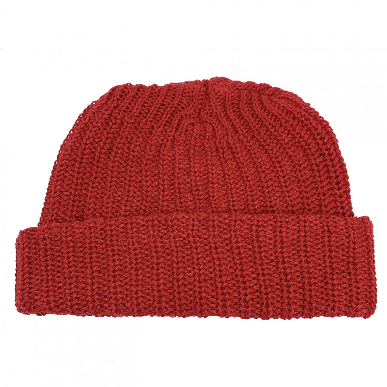 新品 USA製 COLUMBIA KNIT Cotton Short Knit Cap (RED) コロンビアニット コットンニットキャップ ニット帽  ショートタイプ 赤 レッド - NEWJOKE ONLINE STORE