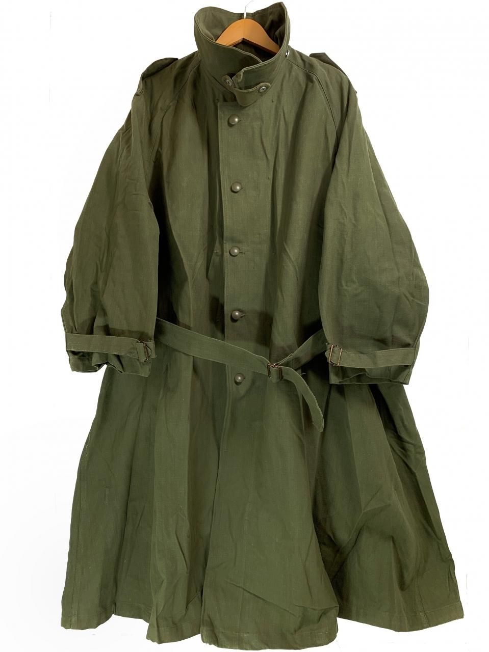 Deadstock 40s～50s FRENCH ARMY Motorcycle Coat オリーブ 6 