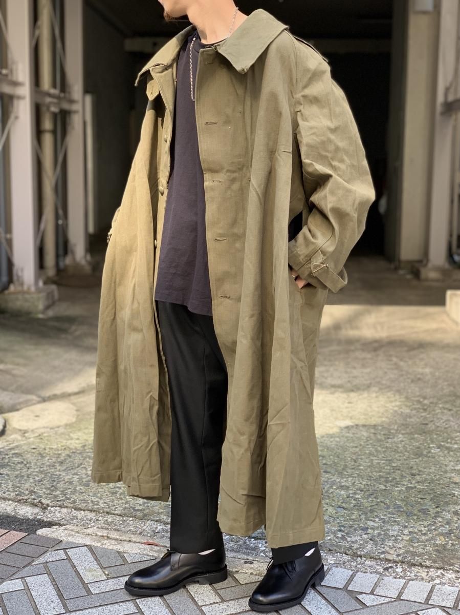 Deadstock 40s~50s FRENCH ARMY Motorcycle Coat オリーブ 6 Deadstock 40s~50s FRENCH ARMY Motorcycle Coat オリーブ 6