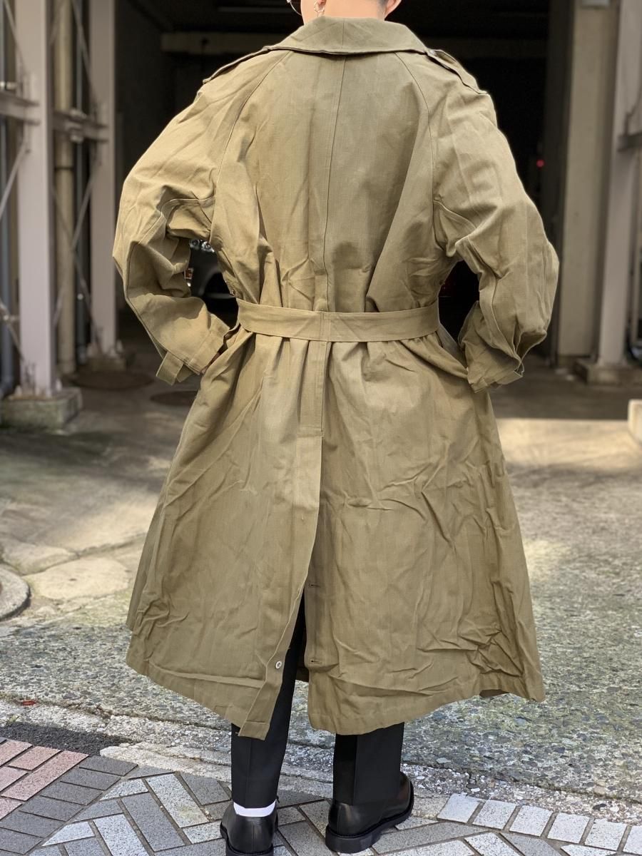 Deadstock 40s~50s FRENCH ARMY Motorcycle Coat オリーブ 6 Deadstock 40s~50s FRENCH ARMY Motorcycle Coat オリーブ 6