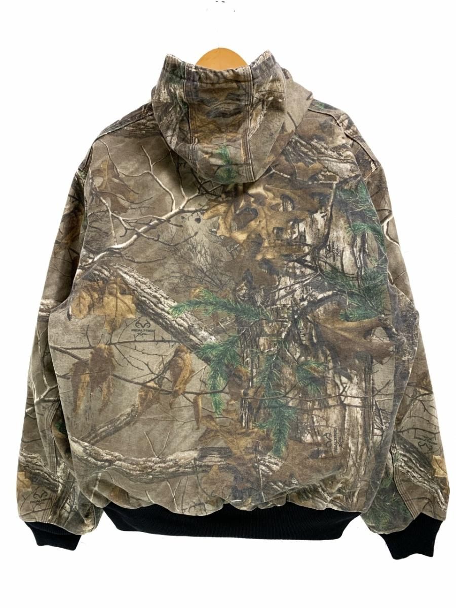 Carhartt Thermal Lined Realtree Camo Active Jacket 茶 L カーハート