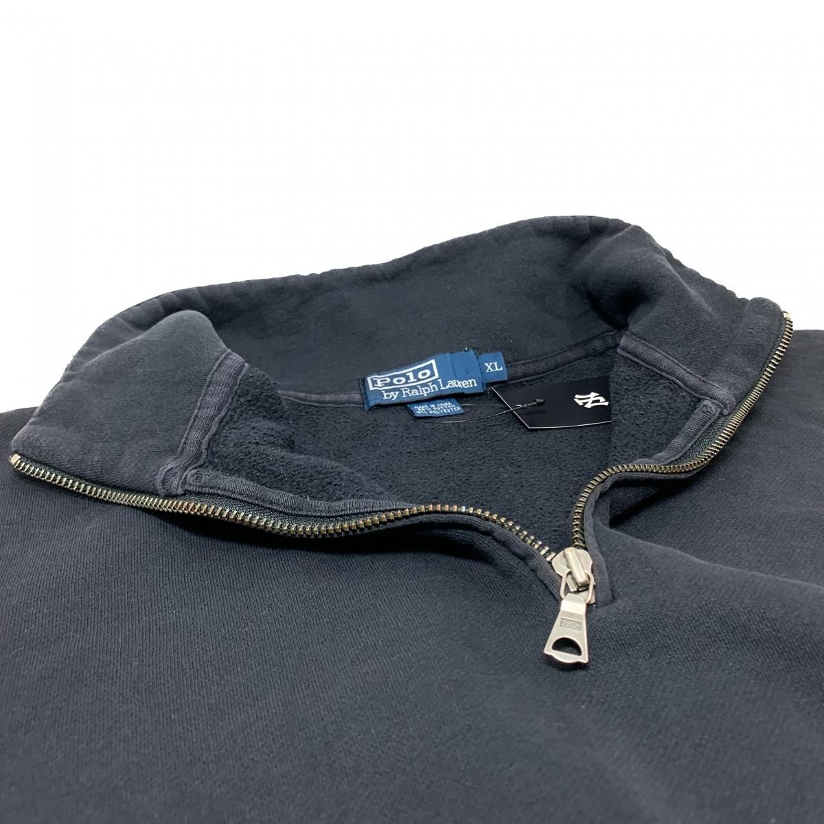 Polo Ralph Lauren Half-Zip Sweatshirt 黒 XL ポロラルフ Polo Ralph Lauren Half-Zip Sweatshirt 黒 XL ポロラルフ