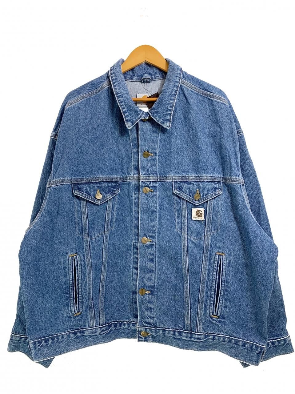 s～s Carhartt Denim Jacket 青 XXL カーハート デニムジャケット