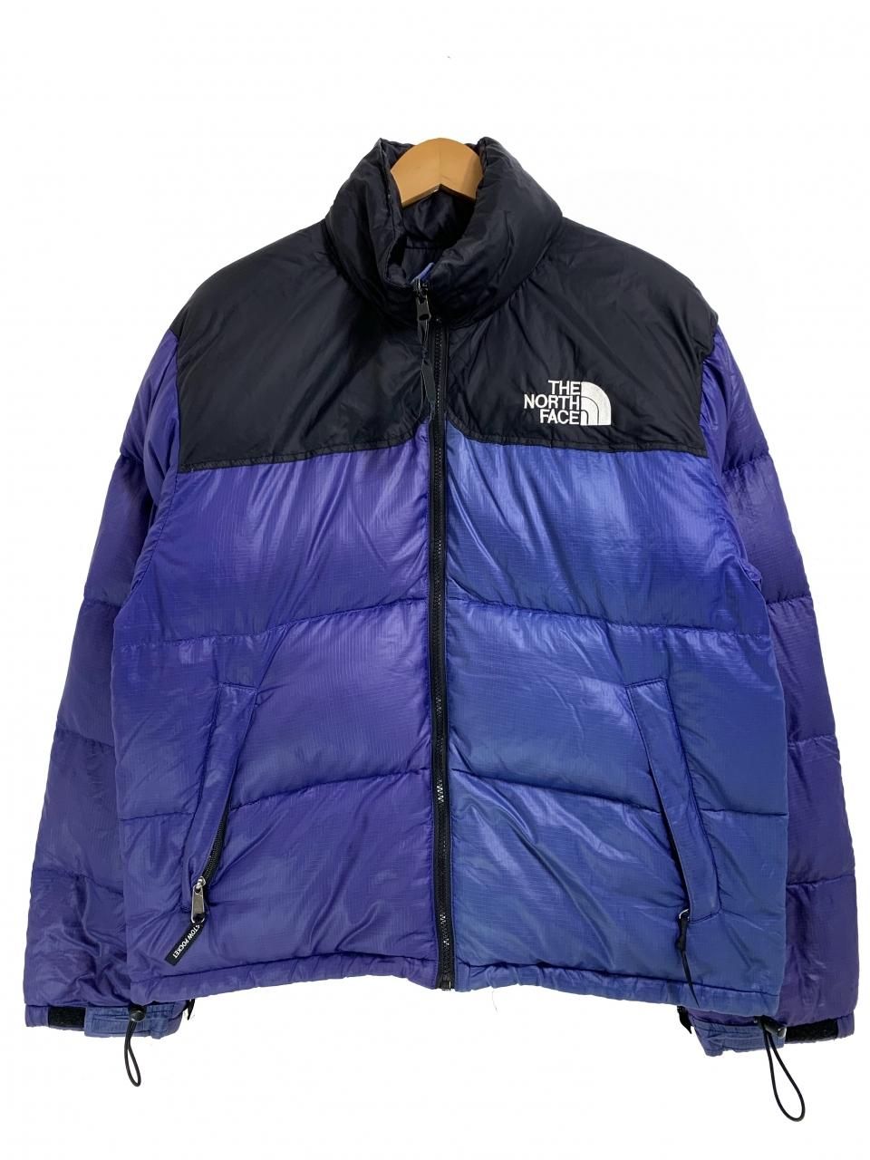 THE NORTH FACE Nuptse Jacket 青 M相当 ノースフェイス ヌプシ