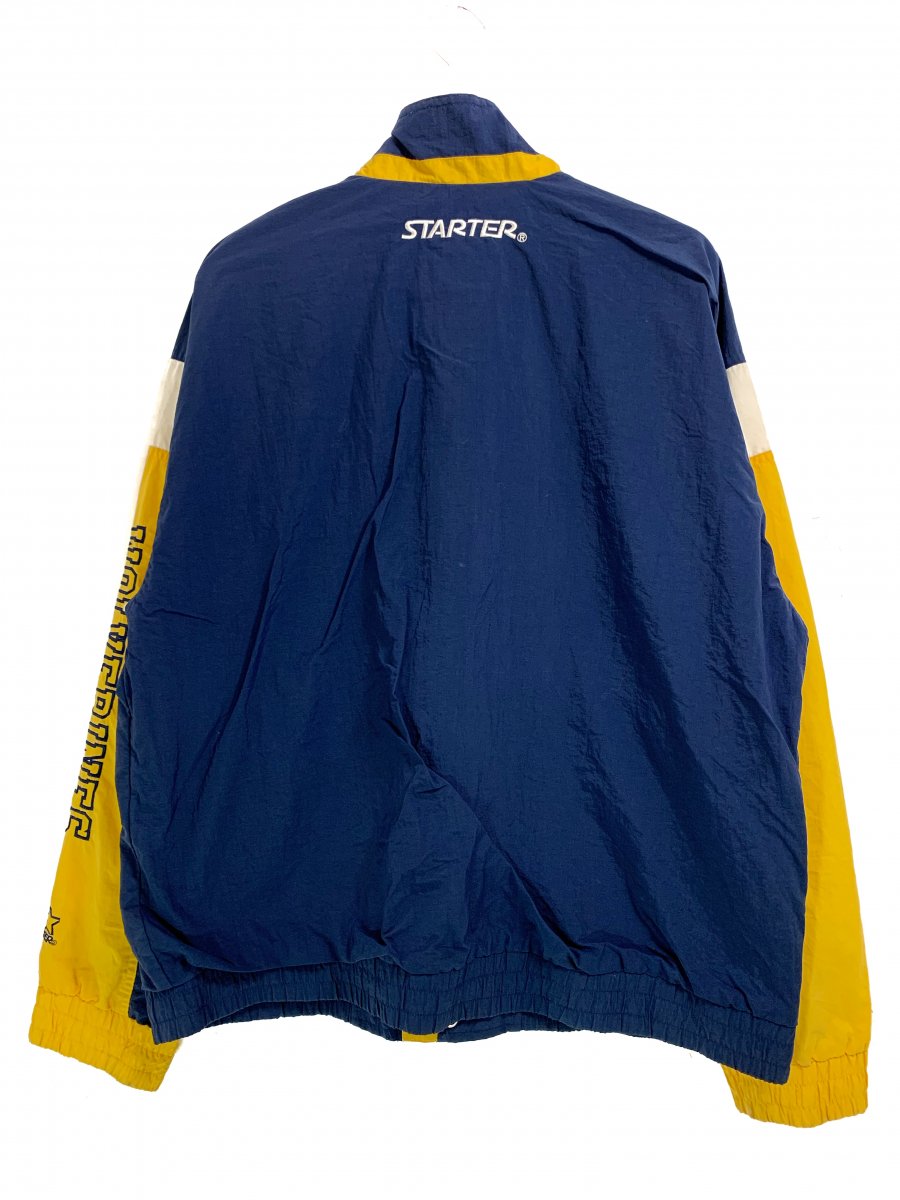 【スターター】90s XL ナイロンジャケット カレッジロゴ STARTER