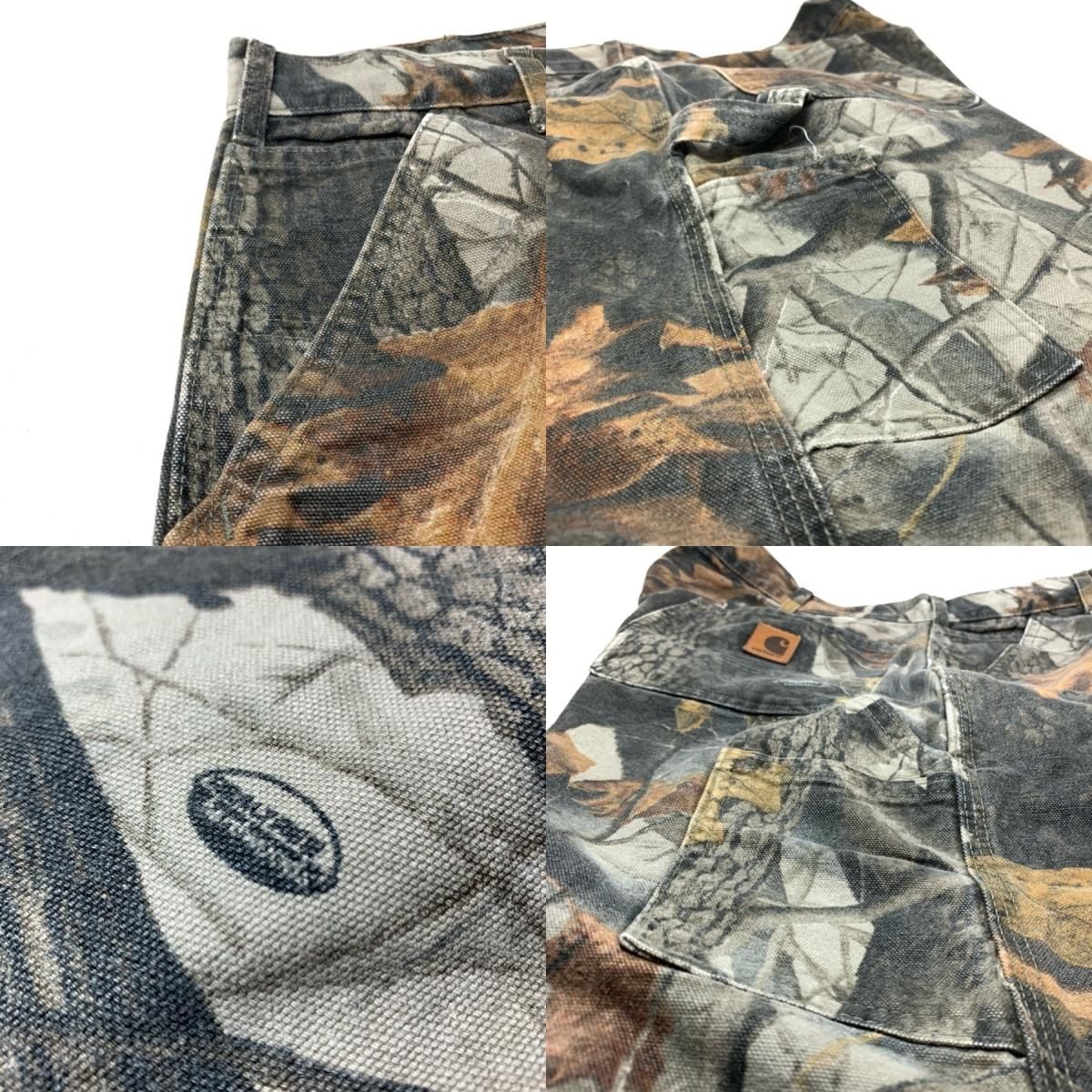 Carhartt Realtree Camo Duck Work Dungaree 迷彩 38×32 カーハート