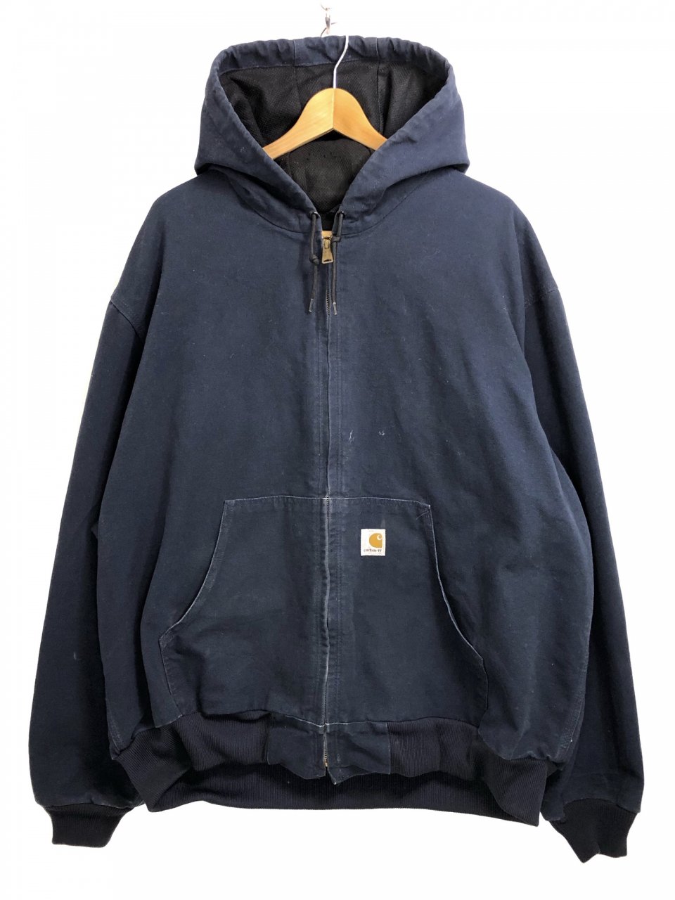 USA製 Carhartt Thermal Lined Active Jacket 紺 2XL カーハート 