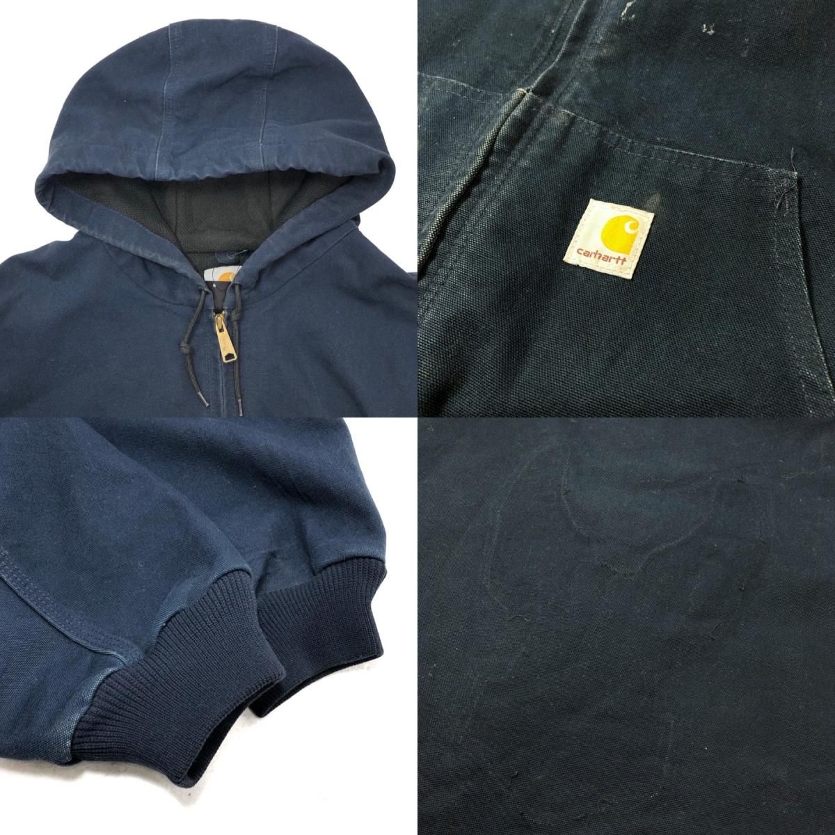 USA製 Carhartt Thermal Lined Active Jacket 紺 2XL カーハート USA製 Carhartt Thermal Lined Active Jacket 紺 2XL カーハート