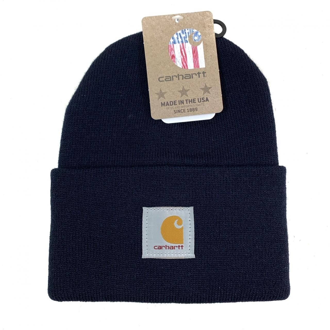 新品 US企画 Carhartt ACRYLIC WATCH HAT (NAVY) カーハート アクリル ニットキャップ 紺 ネイビー A18 -  NEWJOKE ONLINE STORE