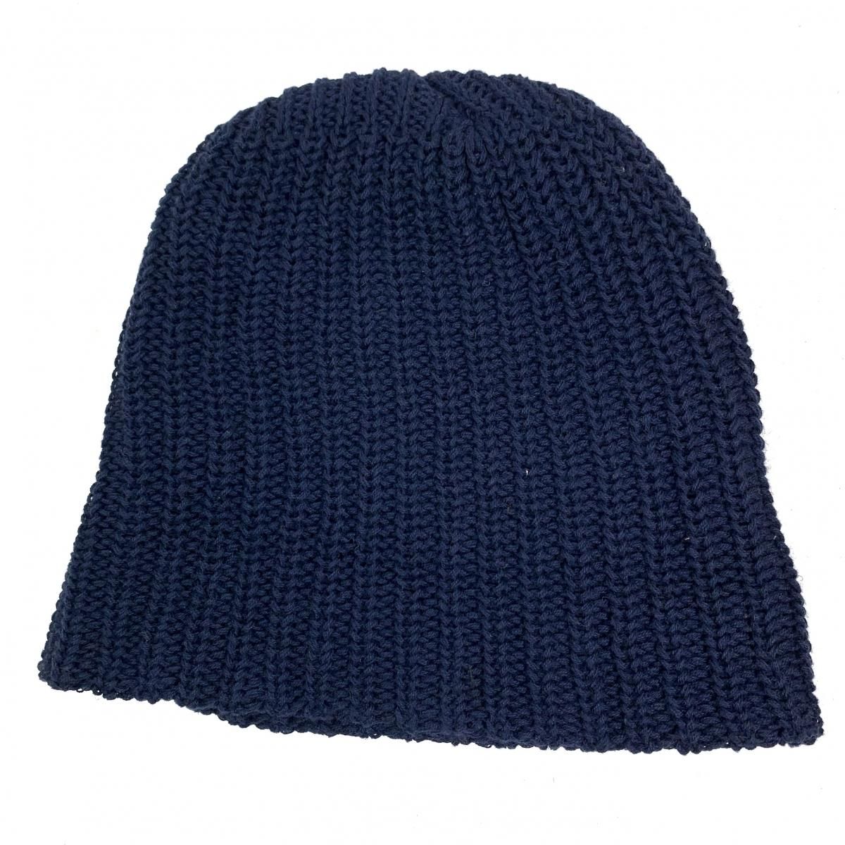 新品 USA製 COLUMBIA KNIT Cotton Short Knit Cap (NAVY 新品 USA製 COLUMBIA KNIT Cotton Short Knit Cap (NAVY