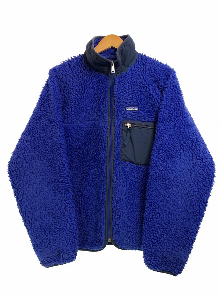 USA製 01年 patagonia Classic Retro Cardigan 青 M パタゴニア 