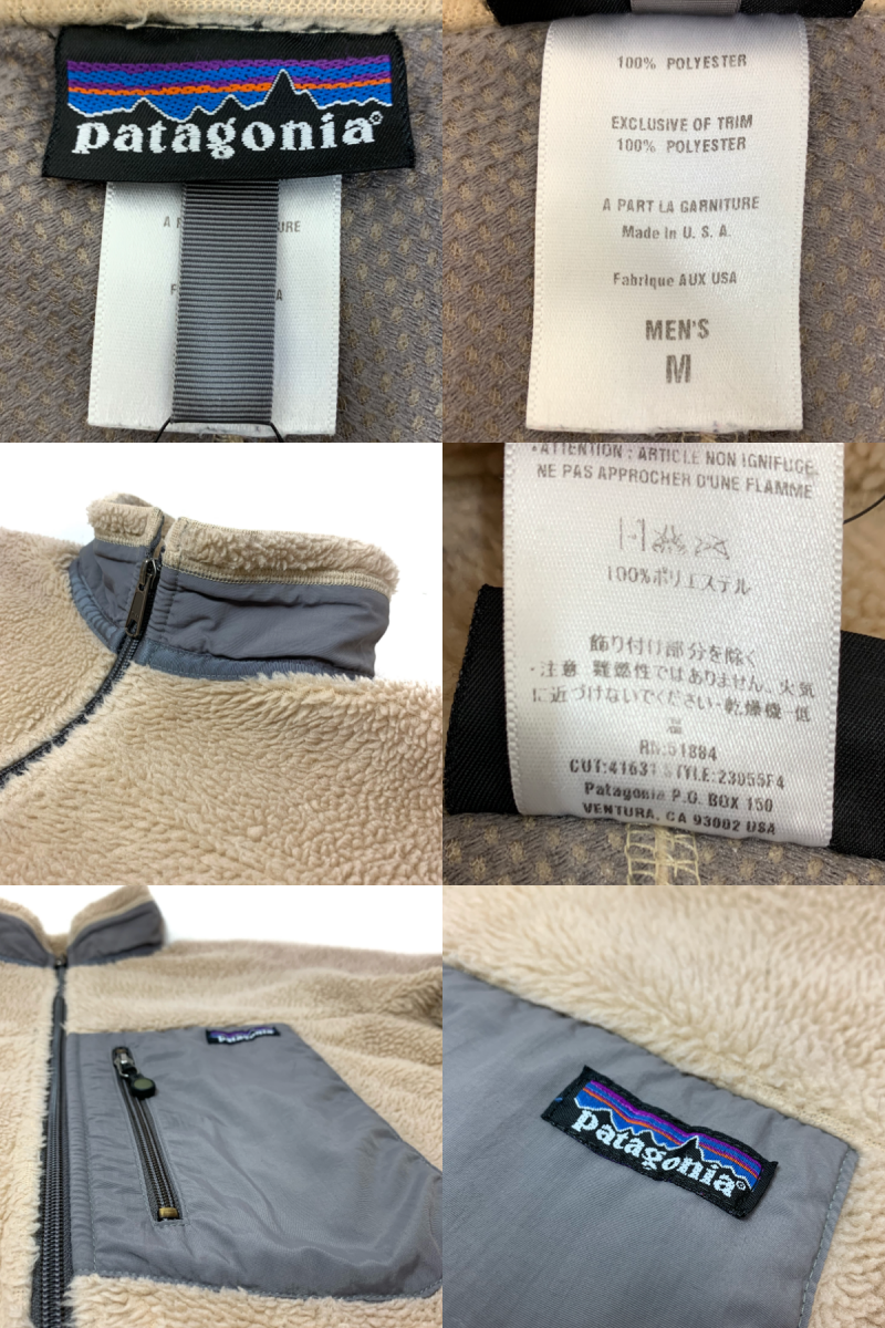 USA製 04年 patagonia Classic Retro-X Jacket ナチュラル M 00s USA製 04年 patagonia Classic Retro-X Jacket ナチュラル M 00s