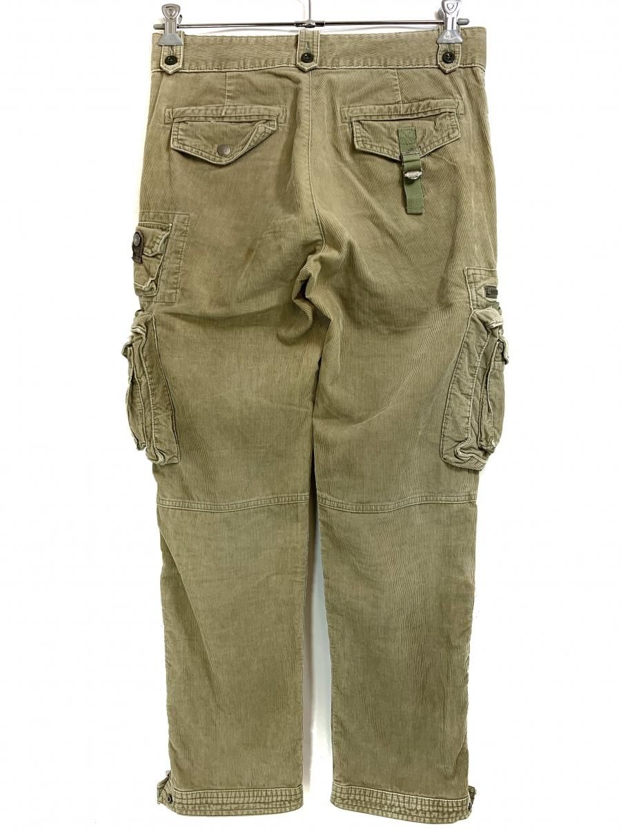 Polo Ralph Lauren Multi Pocket Corduroy Cargo Pants カーキ 31×30 