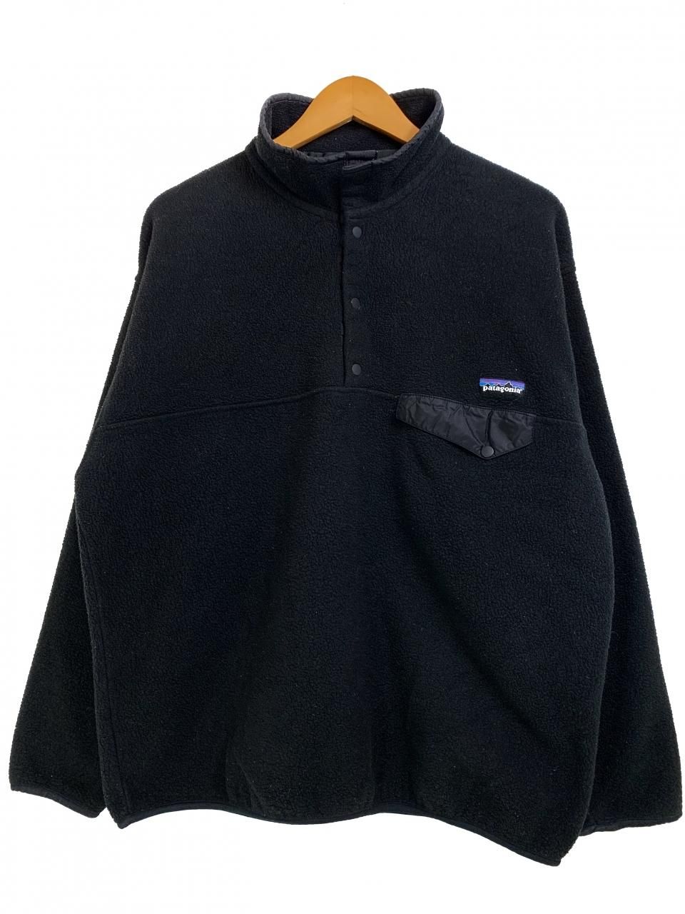 97年製 patagonia Synchilla Snap-T Pullover 黒 L 90s