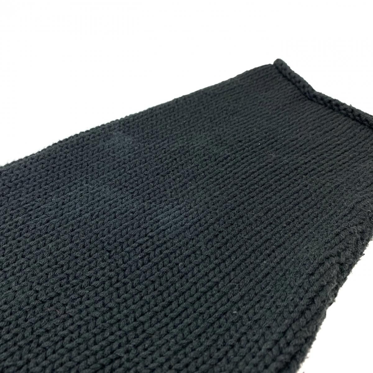 90s~00s J.CREW Roll-Neck Cotton Knit 黒 XL ジェイクルー