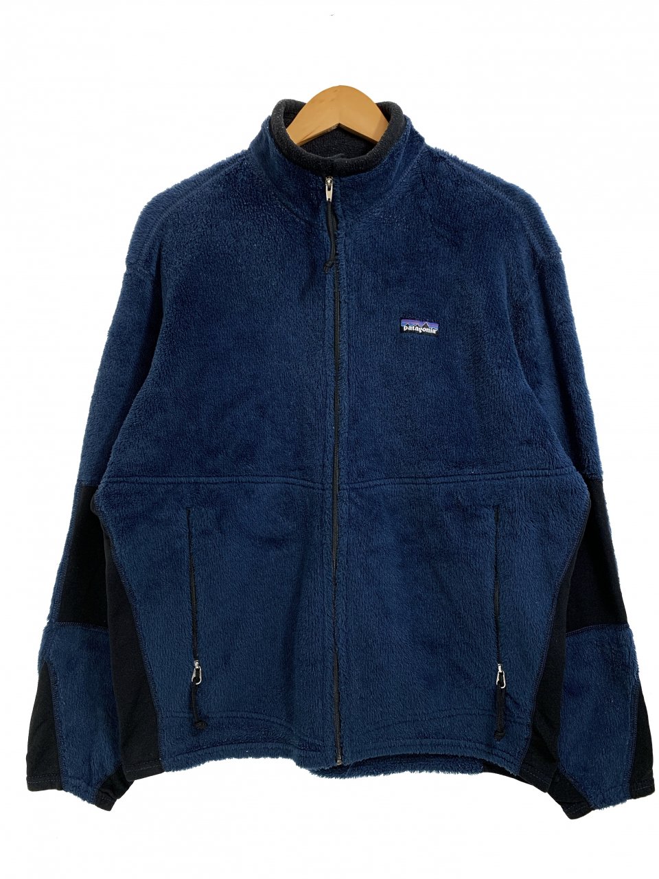 USA製 00年 patagonia R2 Fleece Jacket 紺 M 00s パタゴニア アールツー フリースジャケット ロゴ 刺繍  ネイビー 25130 F00 - NEWJOKE ONLINE STORE